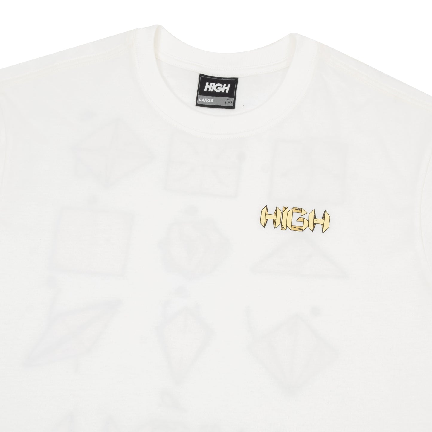 HIGH - Camiseta Origami White