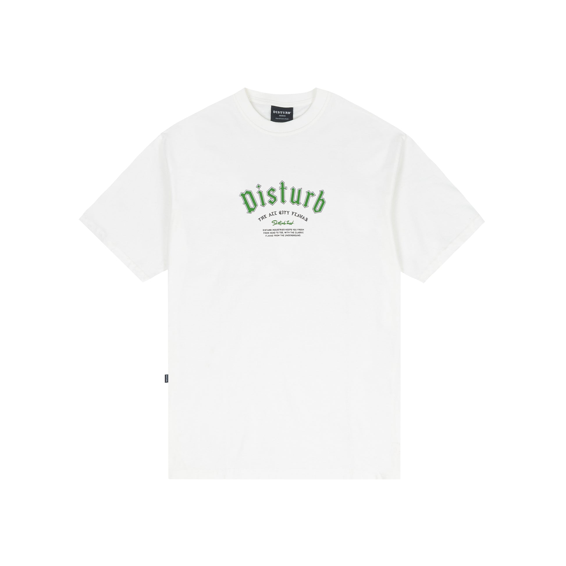 Camiseta DISTURB London Off-White