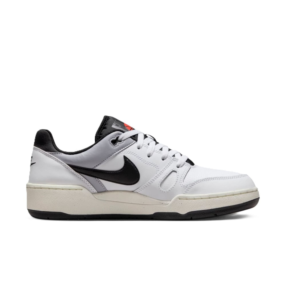 Tênis NIKE Full Force Low Branco/Preto