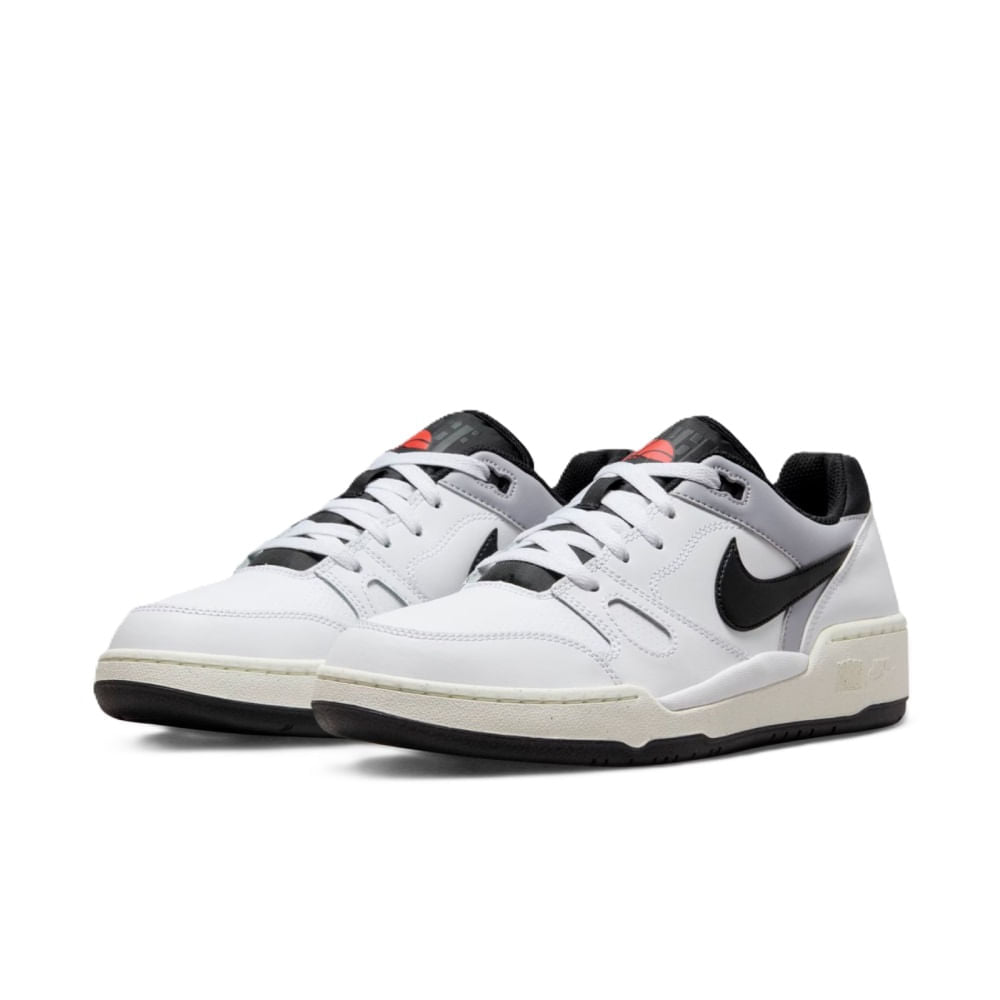 Tênis NIKE Full Force Low Branco/Preto