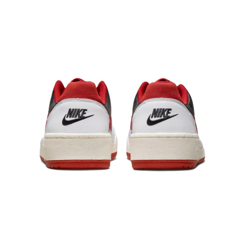 Tênis NIKE Full Force Low Branco/Vermelho