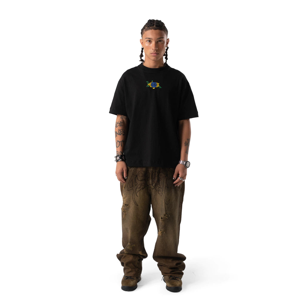 Camiseta SUFGANG Boxy Brasil Preta