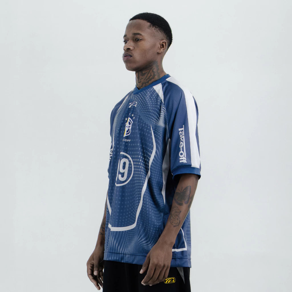 Camiseta Take Off "BRASIL V1 JERSEY" Azul