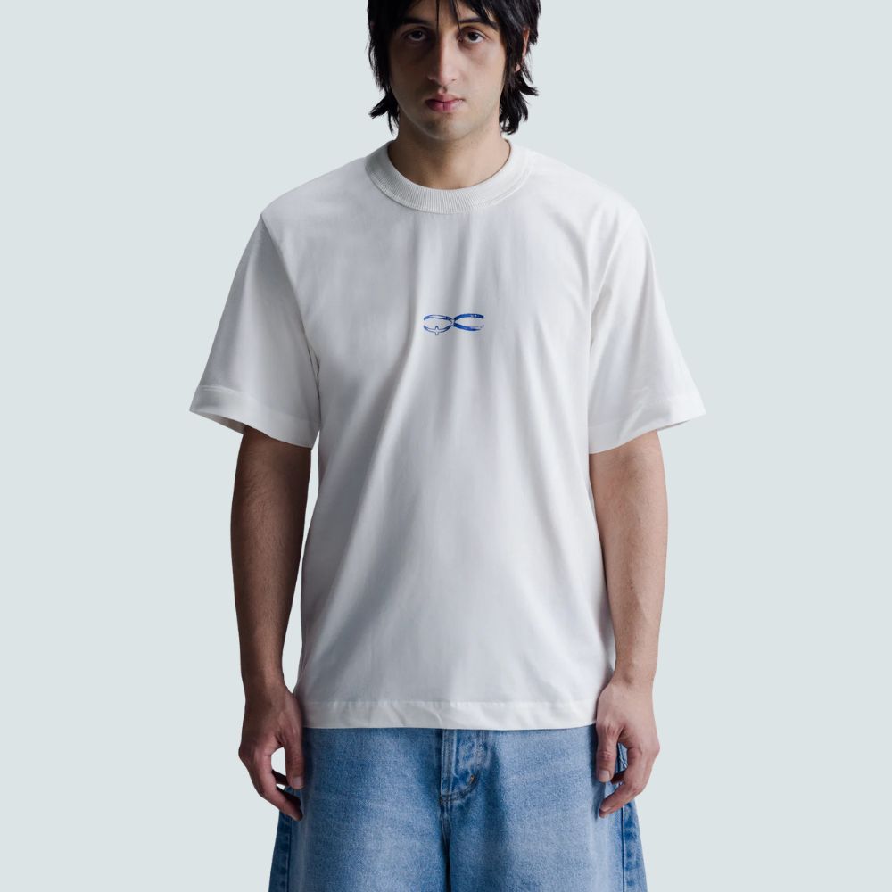 Camiseta QUADRO Regular Off-White