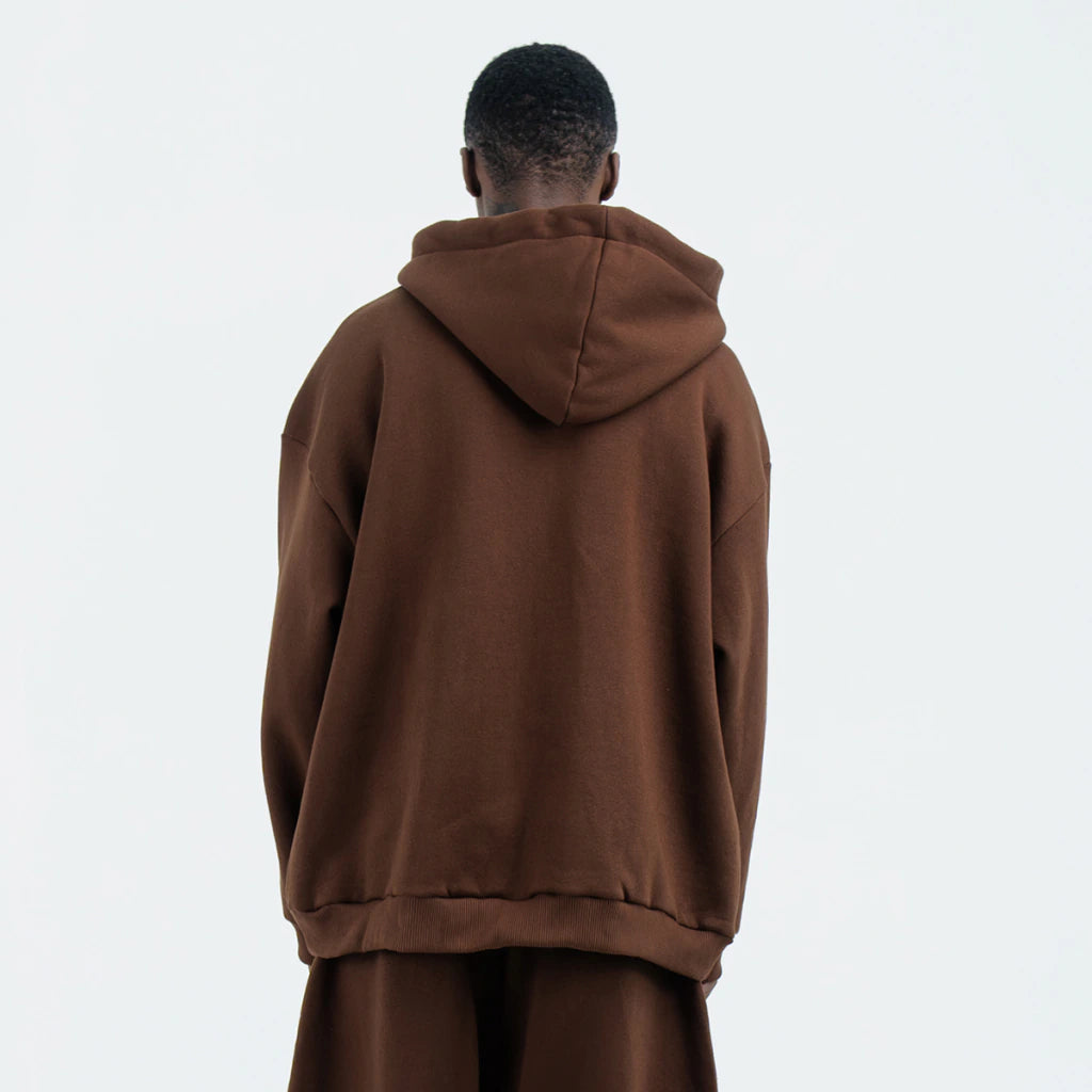 Moletom "Double Layer Mocha Hoodie" Marrom