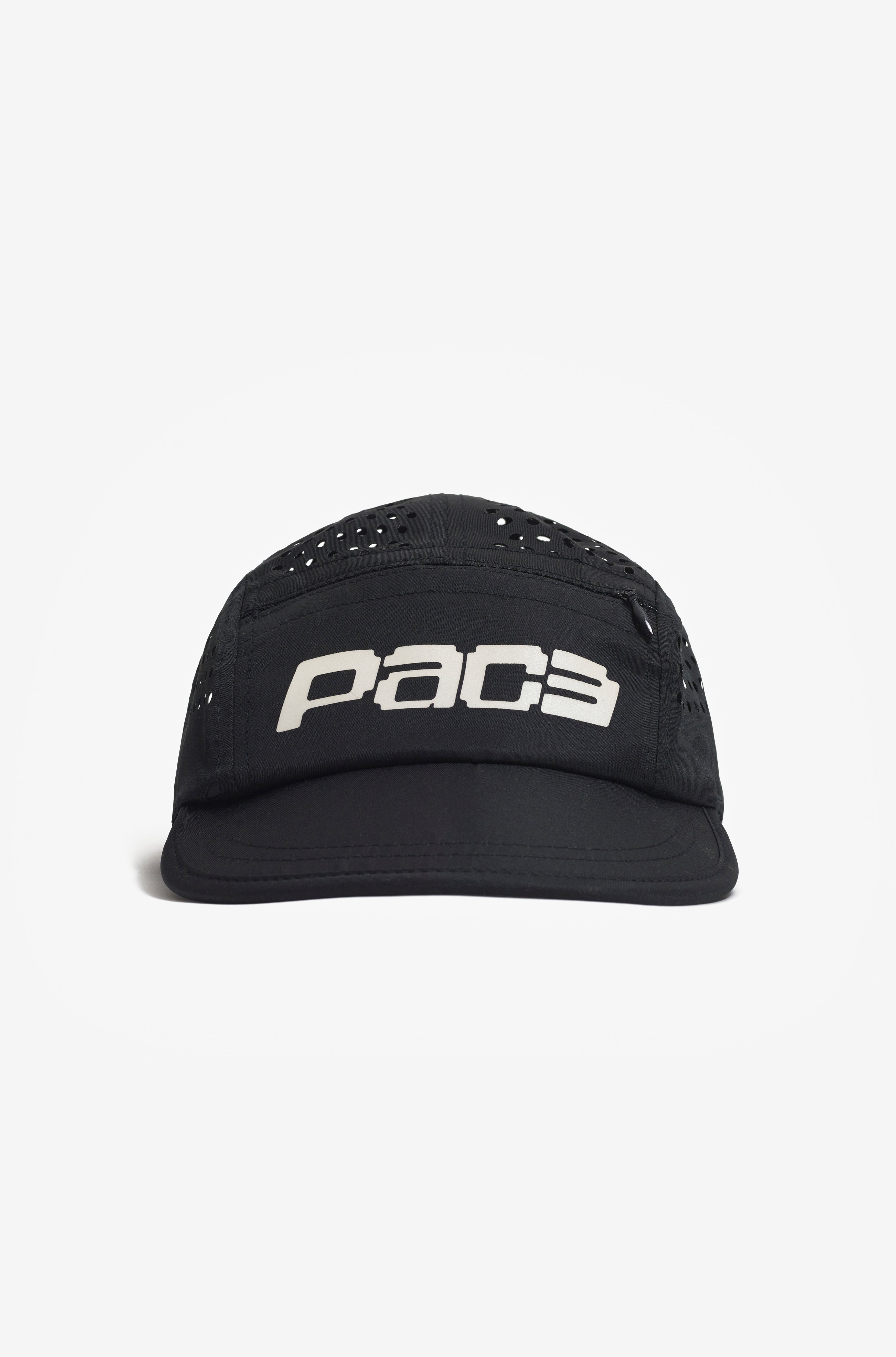 PACE - 5 PANEL HAT BLACK