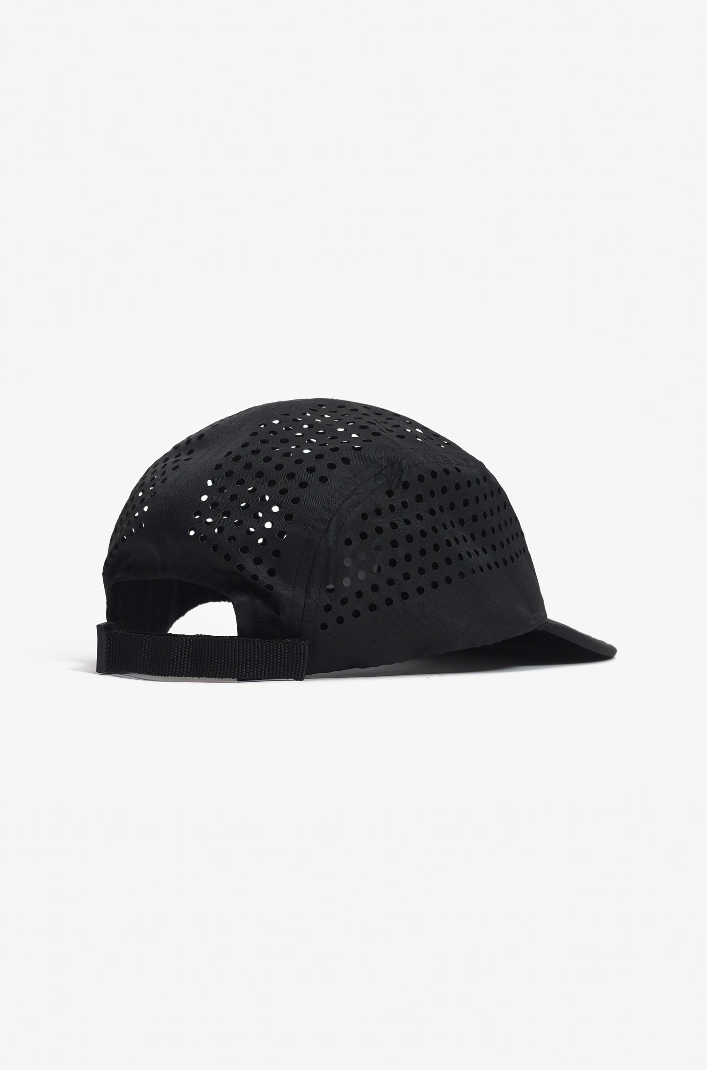 PACE - 5 PANEL HAT BLACK