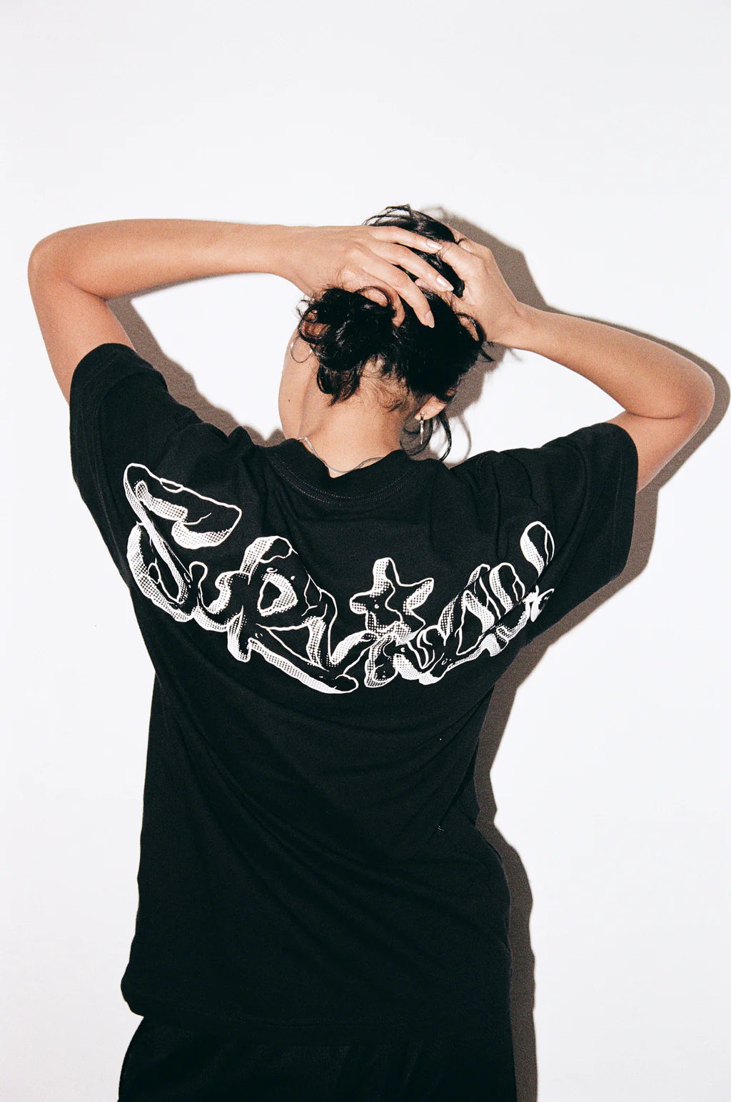 Camiseta SURVIVAL Spray Rascunho Preta