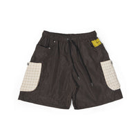 Barra Crew - Short "Textura" Marrom