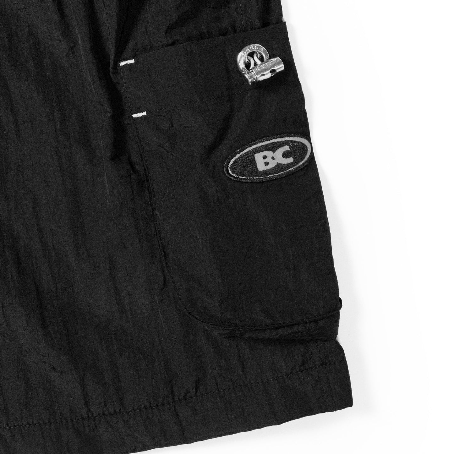 Barra Crew - Shorts Cargo Logo Classic Black - Slow Office