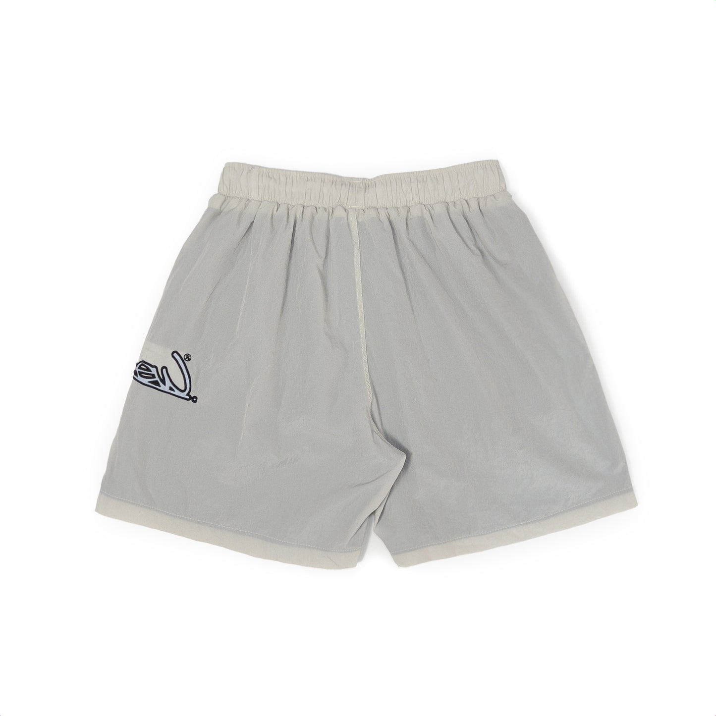 Barra Crew - Short Signature Refletivo OffWhite