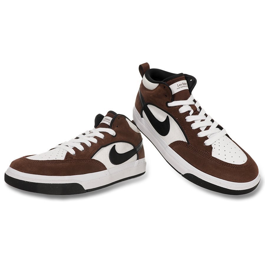 Tênis NIKE SB React Leo Marrom/Branco